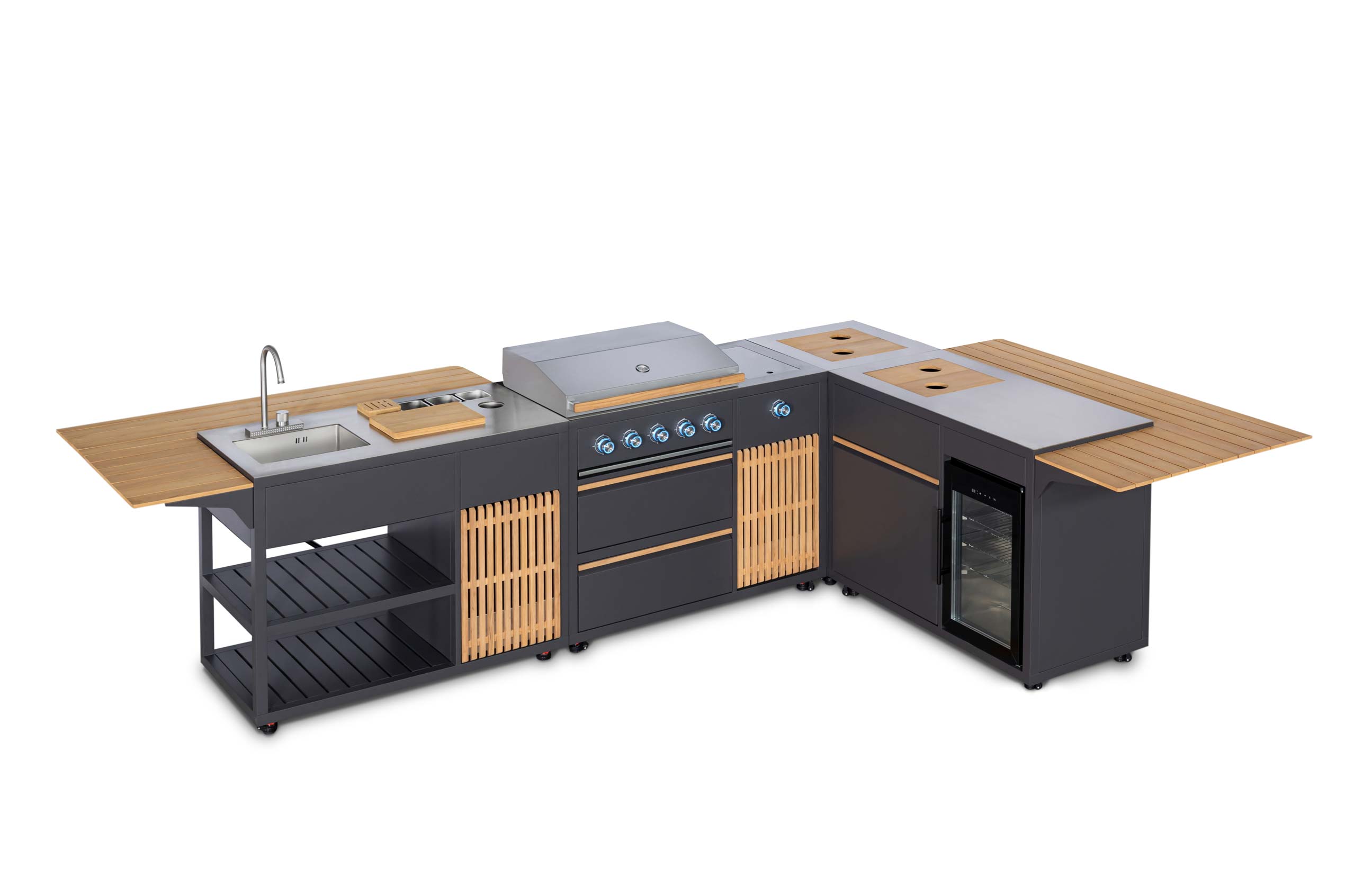 Orion Outdoor Kitchen with Table - Large Set - Εικόνα 2