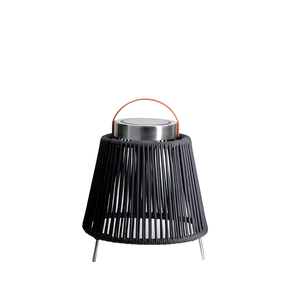 Orbis - woven outdoor solar lantern (2 colors) - Image 3