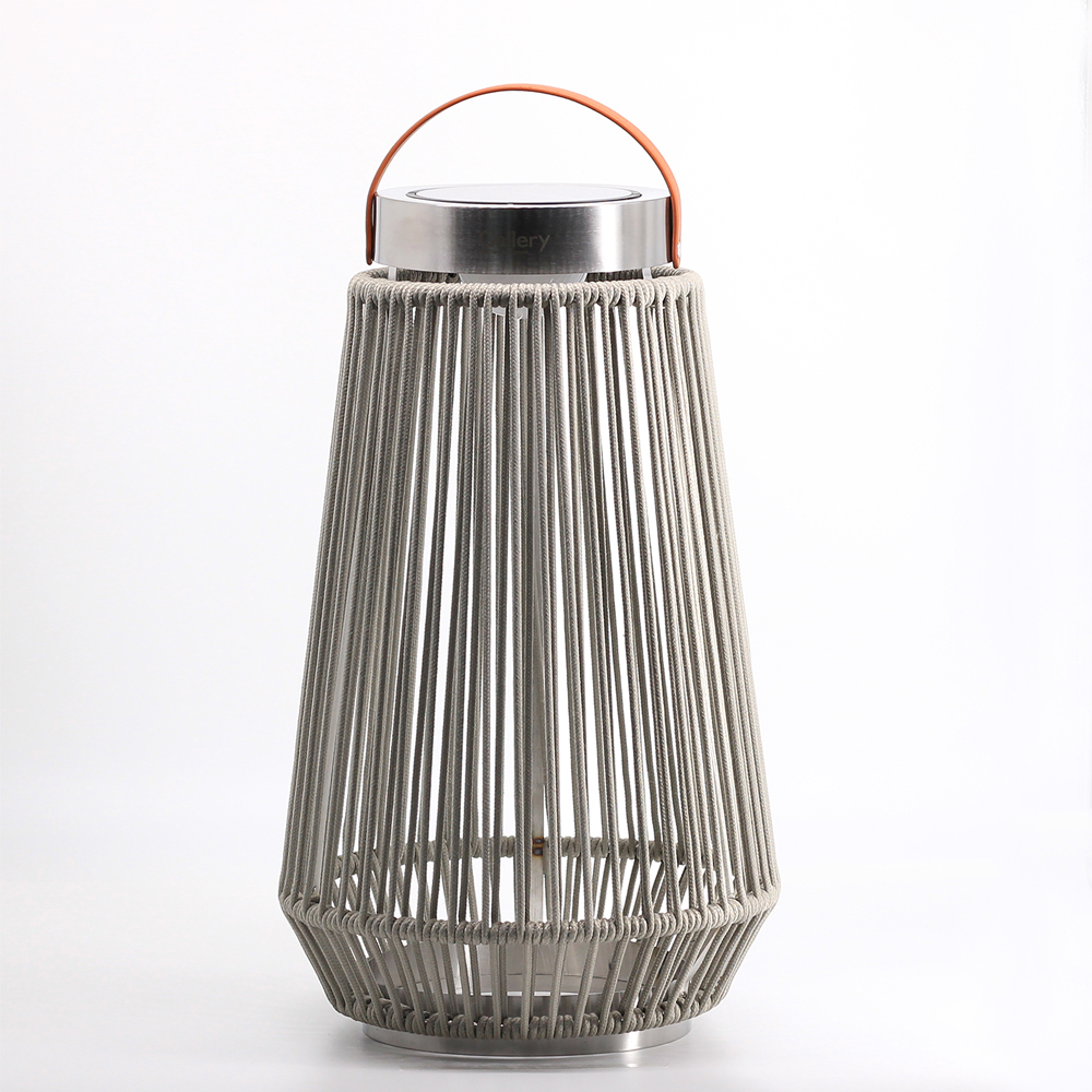 Astris - woven outdoor solar lantern (2 colors) - Εικόνα 5