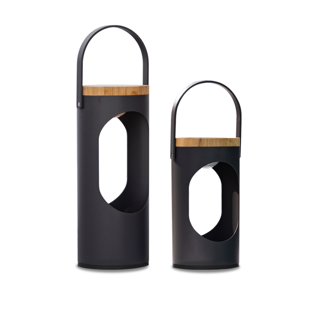 Selene - stainless steel solar lantern - Εικόνα 2