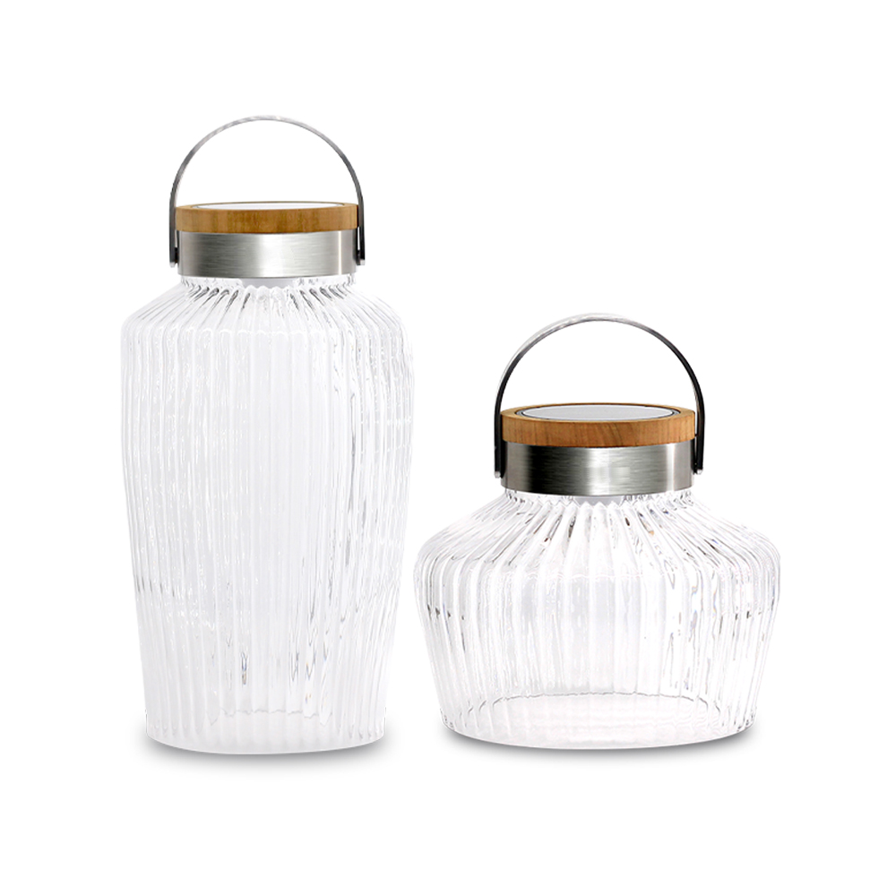 Sirius - glass outdoor solar lantern - Image 3