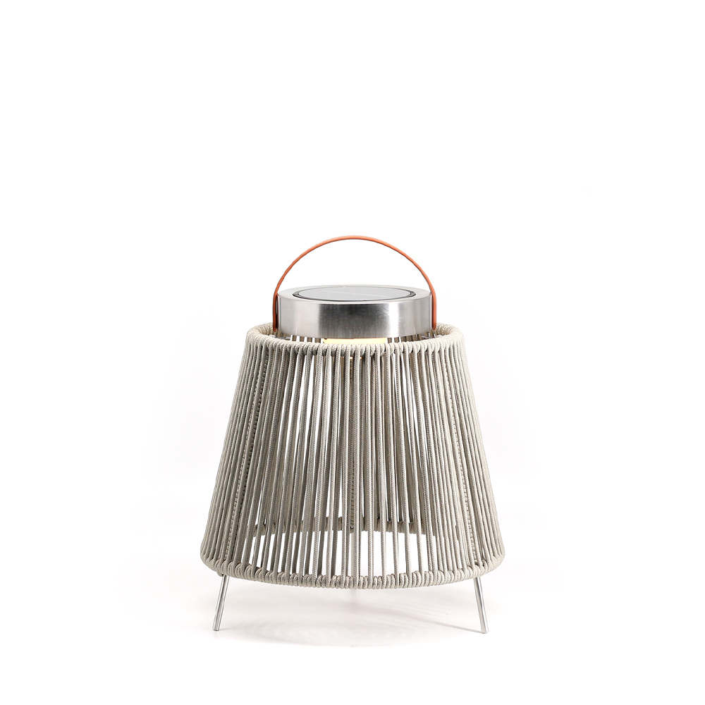 Orbis - woven outdoor solar lantern (2 colors) - Image 6